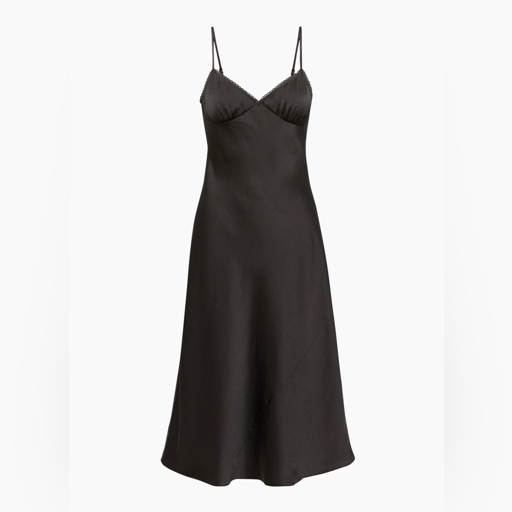 Aritzia Wilfred Classical Satin Dress - Size Medium